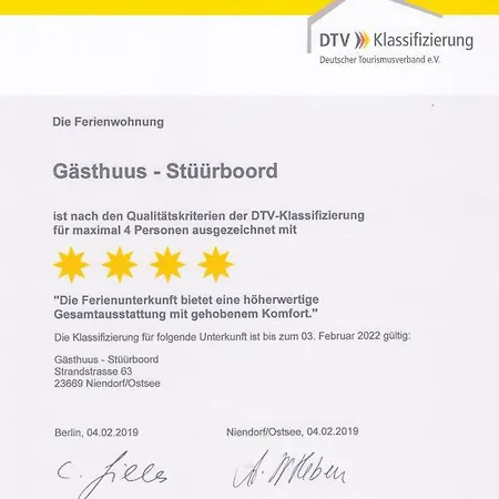 Gaesthuus - Urlaub Aan De Ostsee *